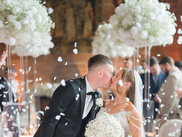 Callum and Lydia's Wedding in Peckforton, Cheshire 104