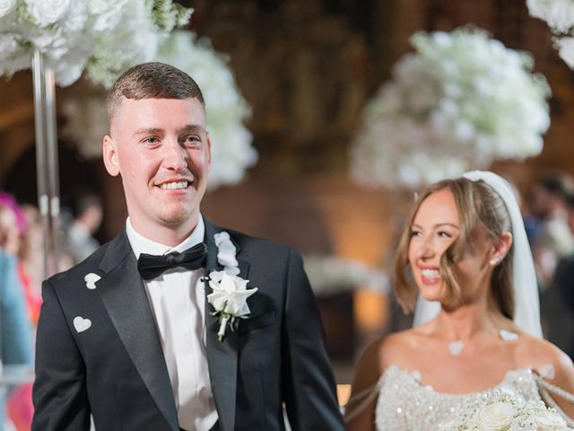 Callum and Lydia's Wedding in Peckforton, Cheshire 109