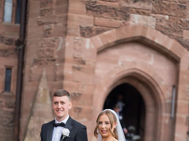 Callum and Lydia's Wedding in Peckforton, Cheshire 111