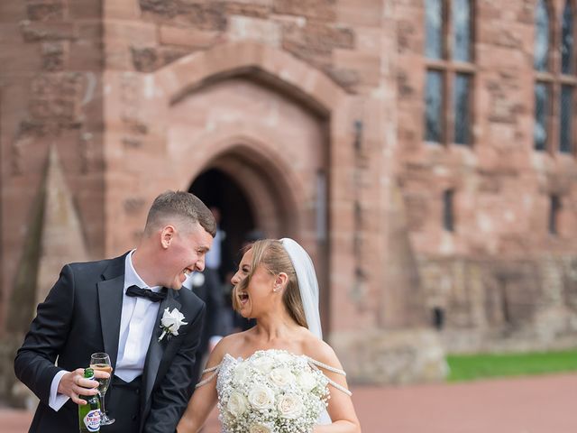 Callum and Lydia's Wedding in Peckforton, Cheshire 113