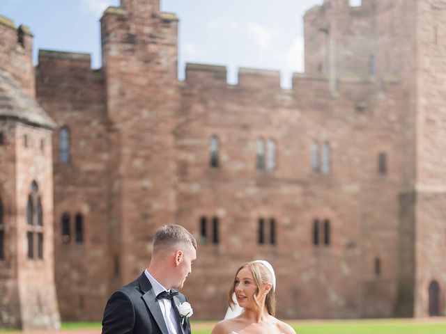 Callum and Lydia's Wedding in Peckforton, Cheshire 114