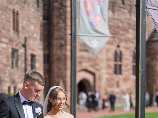 Callum and Lydia's Wedding in Peckforton, Cheshire 115