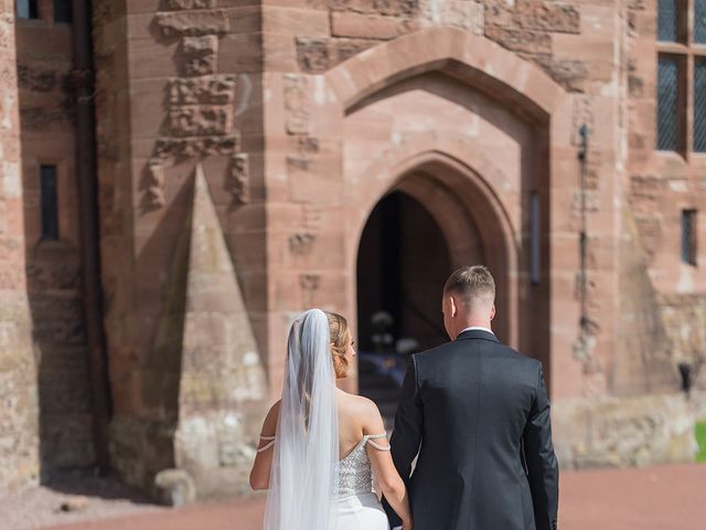 Callum and Lydia's Wedding in Peckforton, Cheshire 116