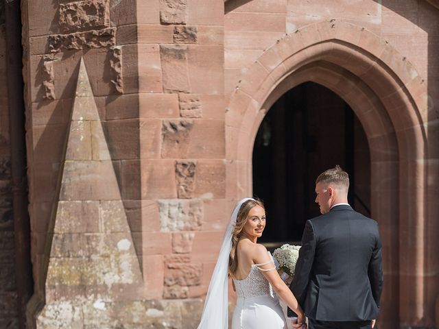 Callum and Lydia's Wedding in Peckforton, Cheshire 117
