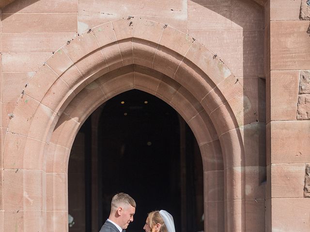 Callum and Lydia's Wedding in Peckforton, Cheshire 118
