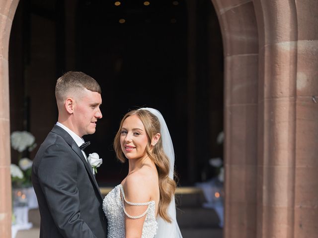 Callum and Lydia's Wedding in Peckforton, Cheshire 119
