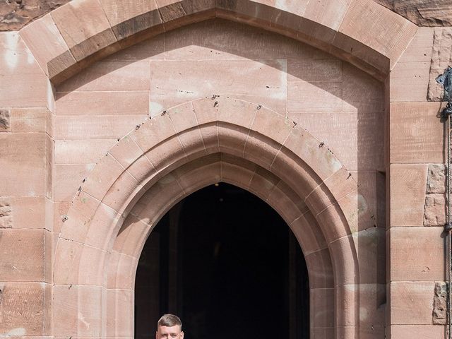 Callum and Lydia's Wedding in Peckforton, Cheshire 121