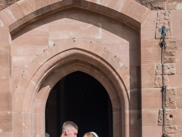 Callum and Lydia's Wedding in Peckforton, Cheshire 122