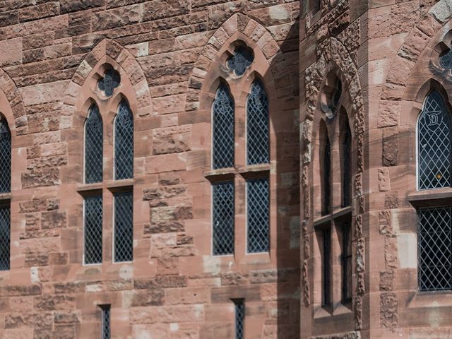 Callum and Lydia's Wedding in Peckforton, Cheshire 124