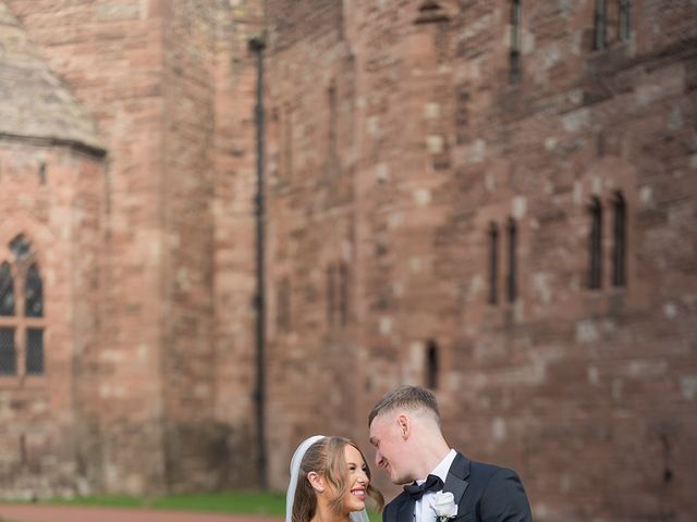 Callum and Lydia's Wedding in Peckforton, Cheshire 129