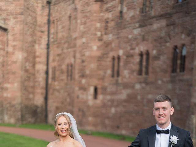 Callum and Lydia's Wedding in Peckforton, Cheshire 131