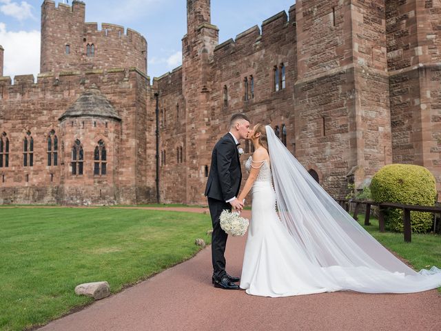 Callum and Lydia's Wedding in Peckforton, Cheshire 135