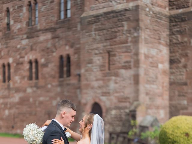 Callum and Lydia's Wedding in Peckforton, Cheshire 138