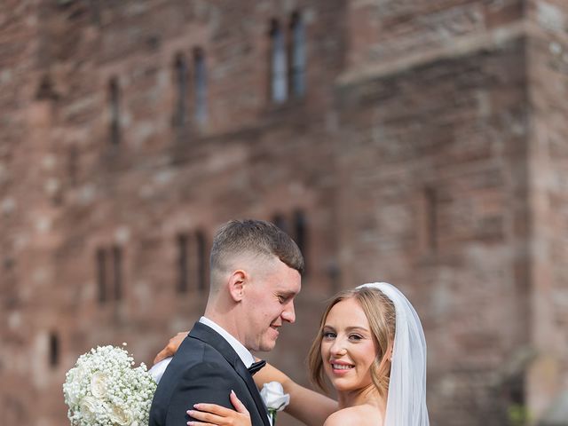 Callum and Lydia's Wedding in Peckforton, Cheshire 139