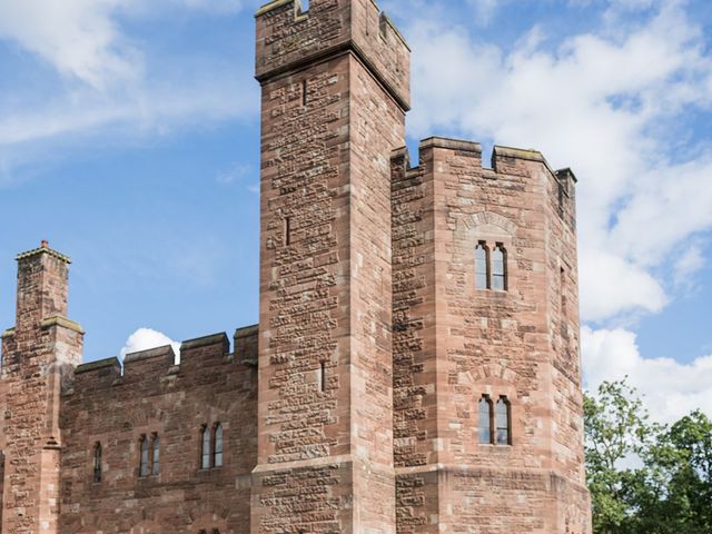 Callum and Lydia's Wedding in Peckforton, Cheshire 143
