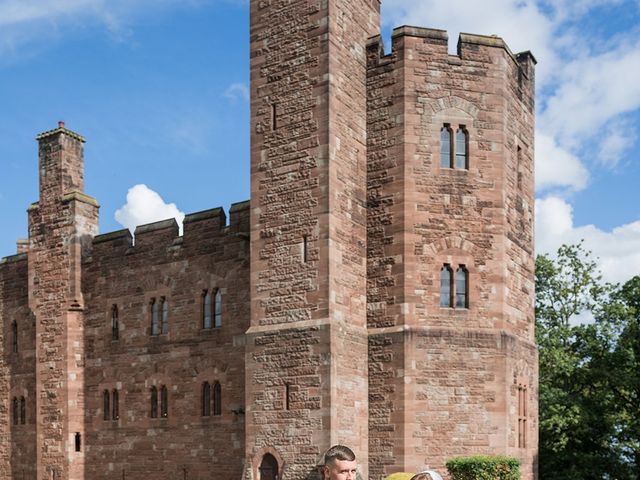Callum and Lydia's Wedding in Peckforton, Cheshire 144