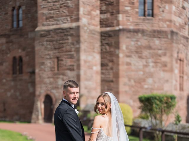 Callum and Lydia's Wedding in Peckforton, Cheshire 145