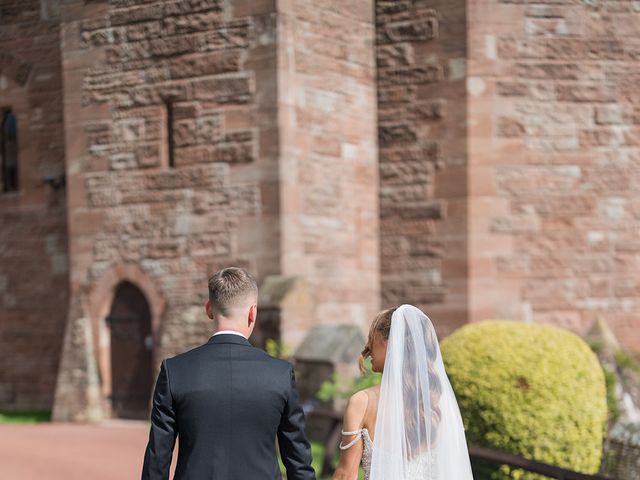 Callum and Lydia's Wedding in Peckforton, Cheshire 146