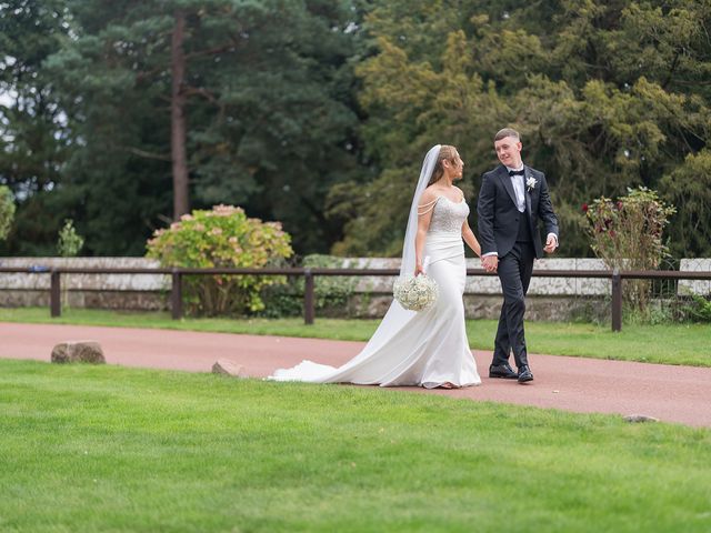 Callum and Lydia's Wedding in Peckforton, Cheshire 148