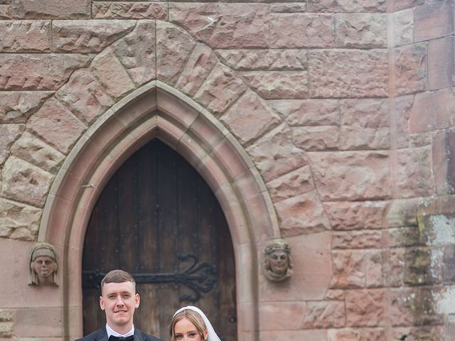 Callum and Lydia's Wedding in Peckforton, Cheshire 150