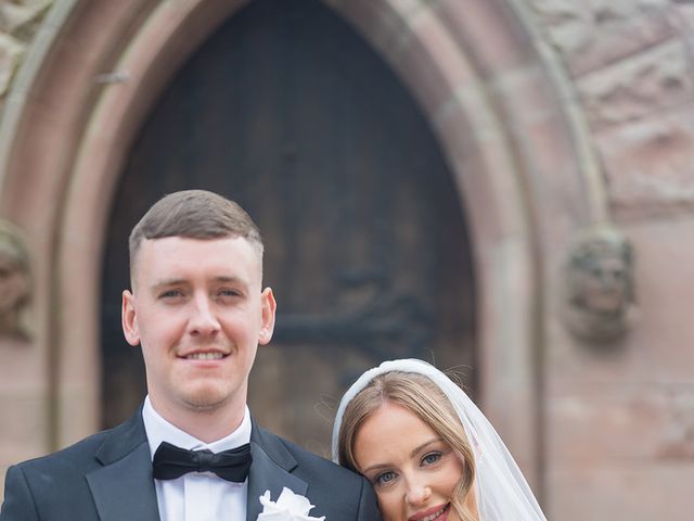 Callum and Lydia's Wedding in Peckforton, Cheshire 151