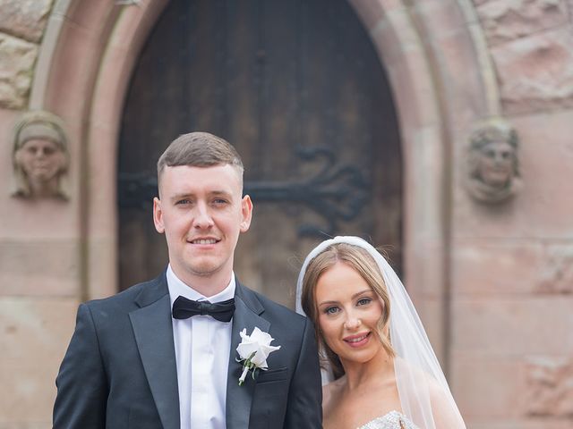 Callum and Lydia's Wedding in Peckforton, Cheshire 152