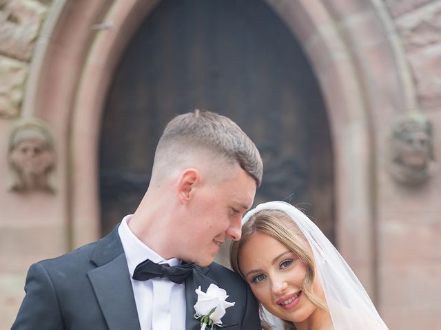 Callum and Lydia's Wedding in Peckforton, Cheshire 153