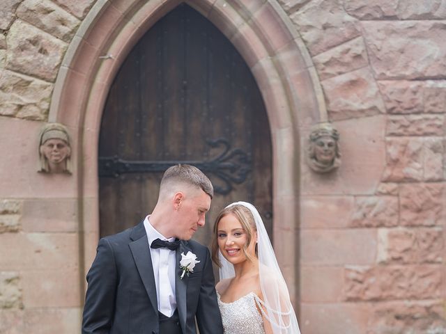 Callum and Lydia's Wedding in Peckforton, Cheshire 155