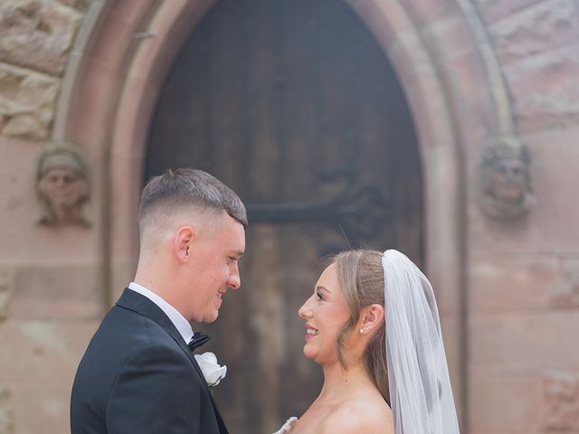 Callum and Lydia's Wedding in Peckforton, Cheshire 160
