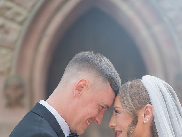 Callum and Lydia's Wedding in Peckforton, Cheshire 161