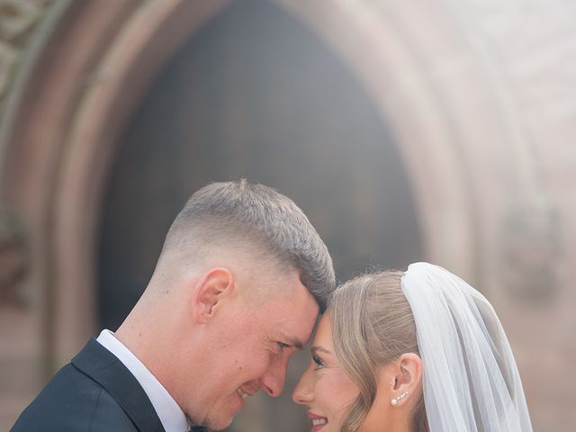 Callum and Lydia's Wedding in Peckforton, Cheshire 162