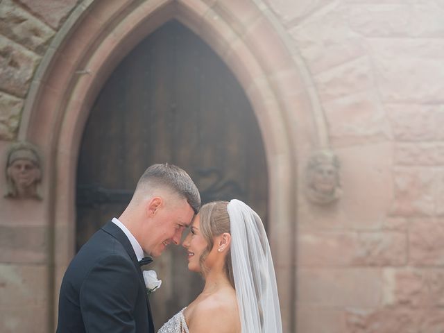 Callum and Lydia's Wedding in Peckforton, Cheshire 163