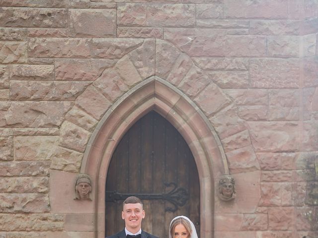 Callum and Lydia's Wedding in Peckforton, Cheshire 164