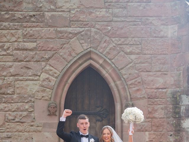 Callum and Lydia's Wedding in Peckforton, Cheshire 165