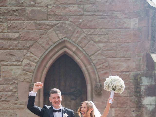 Callum and Lydia's Wedding in Peckforton, Cheshire 166