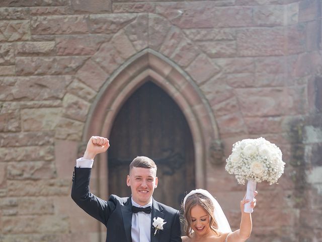 Callum and Lydia's Wedding in Peckforton, Cheshire 167