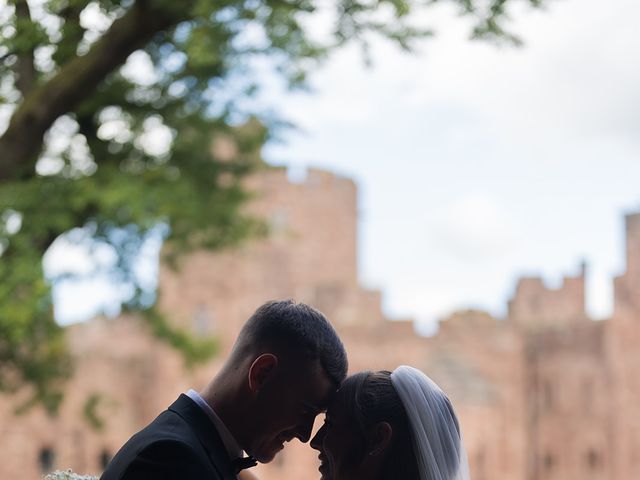 Callum and Lydia's Wedding in Peckforton, Cheshire 172