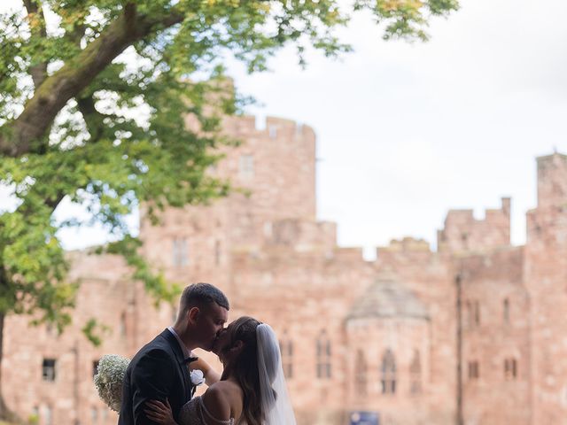 Callum and Lydia's Wedding in Peckforton, Cheshire 174