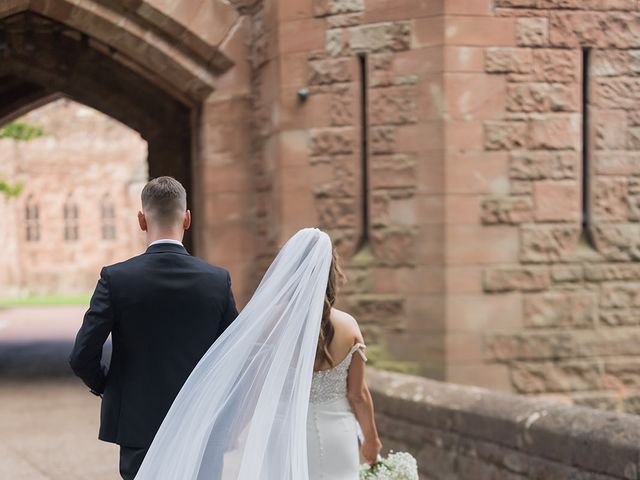 Callum and Lydia's Wedding in Peckforton, Cheshire 178
