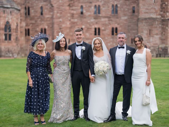Callum and Lydia's Wedding in Peckforton, Cheshire 183