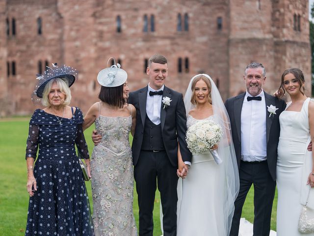 Callum and Lydia's Wedding in Peckforton, Cheshire 185