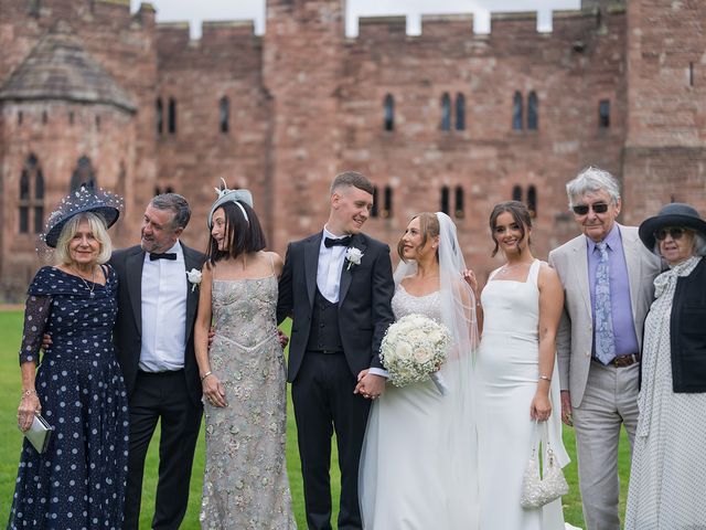 Callum and Lydia's Wedding in Peckforton, Cheshire 187