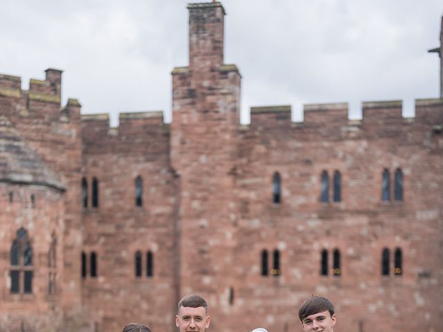 Callum and Lydia's Wedding in Peckforton, Cheshire 188
