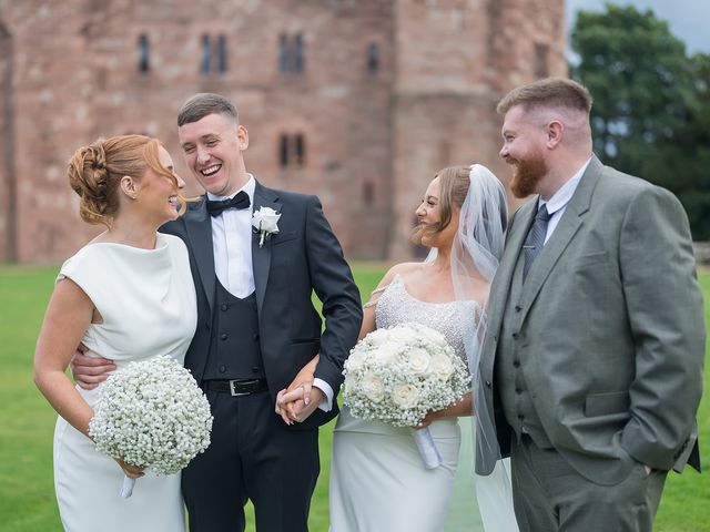 Callum and Lydia's Wedding in Peckforton, Cheshire 193