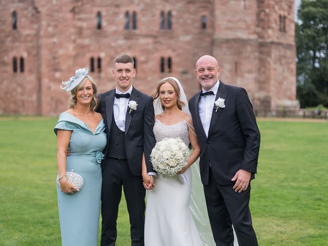 Callum and Lydia's Wedding in Peckforton, Cheshire 198