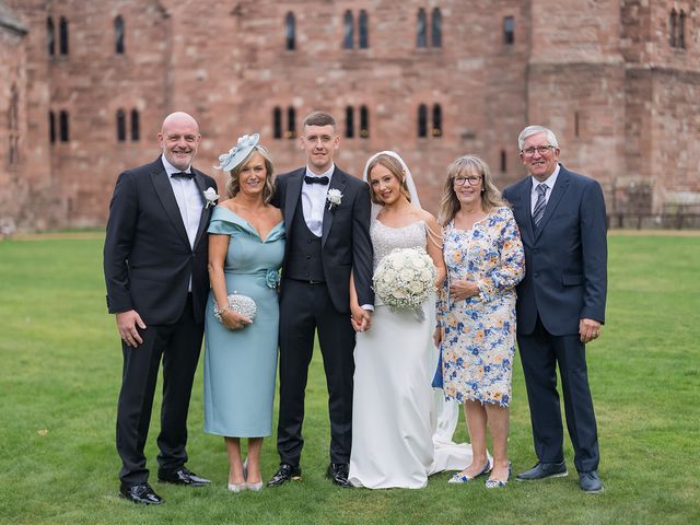Callum and Lydia's Wedding in Peckforton, Cheshire 200