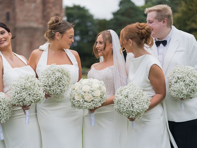 Callum and Lydia's Wedding in Peckforton, Cheshire 207
