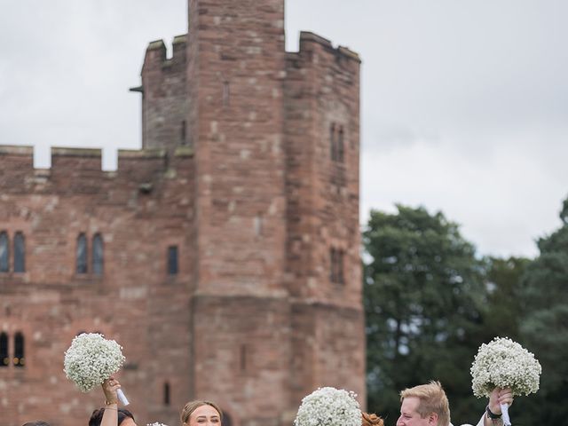 Callum and Lydia's Wedding in Peckforton, Cheshire 211