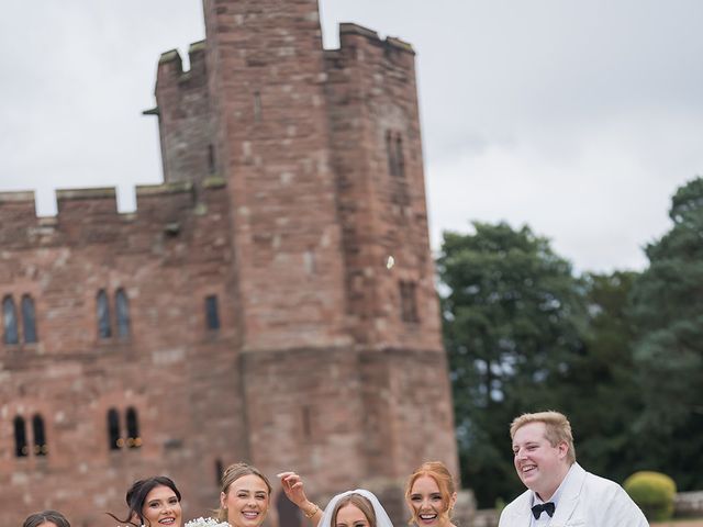 Callum and Lydia's Wedding in Peckforton, Cheshire 212