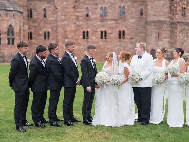 Callum and Lydia's Wedding in Peckforton, Cheshire 215